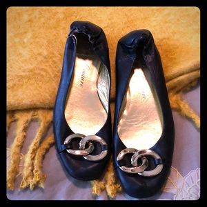 Darling Black Juicy Couture Flats